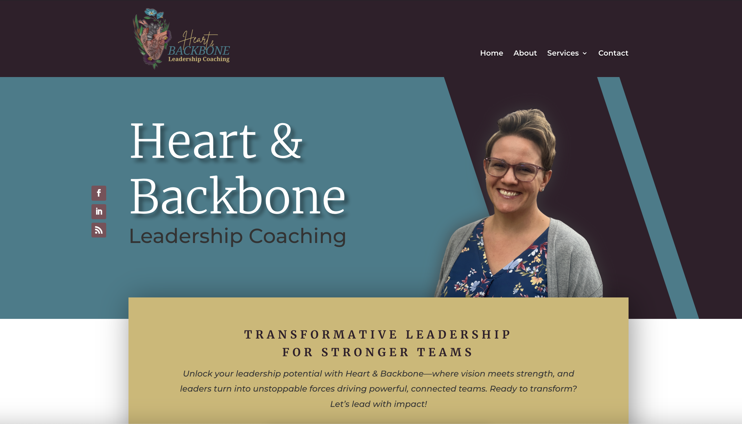 Heart & Backbone Leadership Site